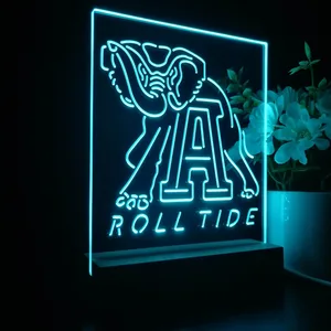 Alabama Crimson Tide Roll Tide LED Desk Light