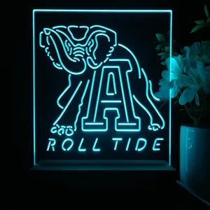Alabama Crimson Tide Roll Tide LED Desk Light