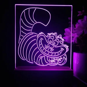 Alice in Wonderland Cheshire Cat LED Desk Light
