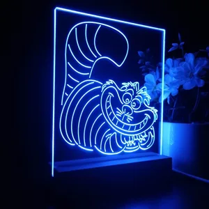 Alice in Wonderland Cheshire Cat LED Desk Light