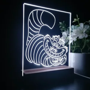 Alice in Wonderland Cheshire Cat LED Desk Light