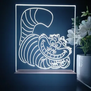Alice in Wonderland Cheshire Cat LED Desk Light