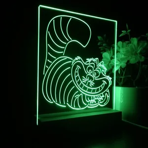 Alice in Wonderland Cheshire Cat LED Desk Light