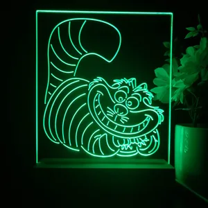 Alice in Wonderland Cheshire Cat LED Desk Light
