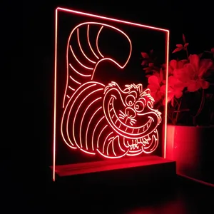 Alice in Wonderland Cheshire Cat LED Desk Light