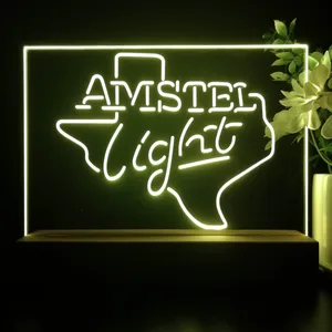 Amstel Light Texas LED Desk Light