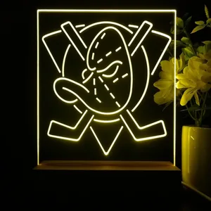 Anaheim Ducks Alternate LED Desk Light - Legacy Edition