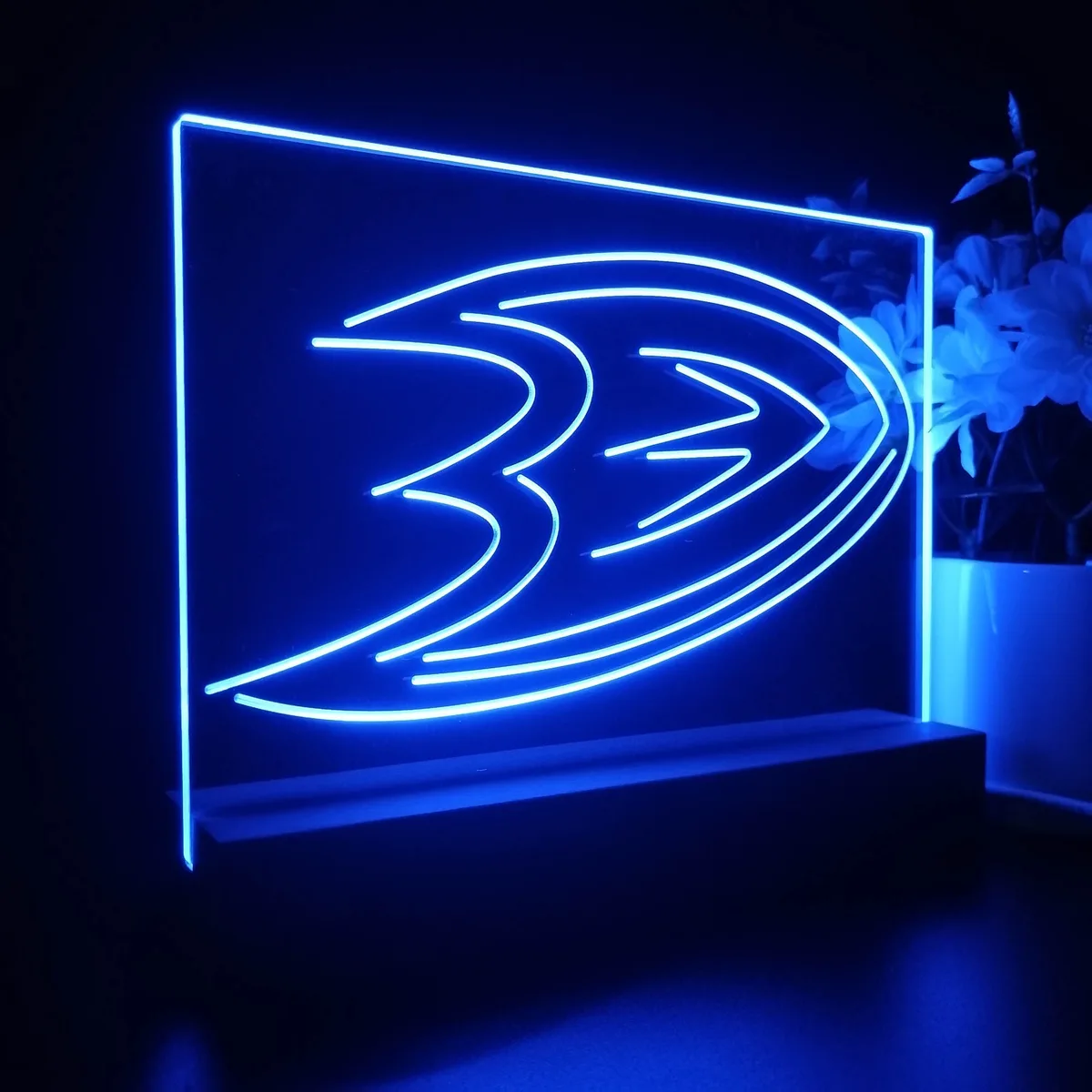 Anaheim Ducks Logo 1 LED Desk Light