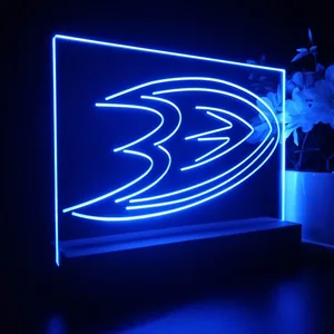 Anaheim Ducks Logo 1 LED Desk Light