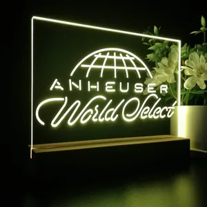 Anheuser World Select Globe LED Desk Light