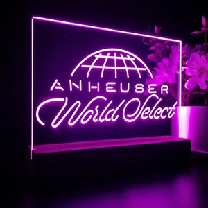 Anheuser World Select Globe LED Desk Light