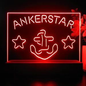 Ankerstar Anchor Cowboys Stars LED Desk Light