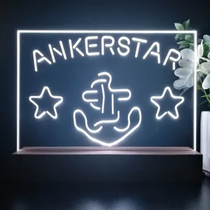 Ankerstar Anchor Cowboys Stars LED Desk Light