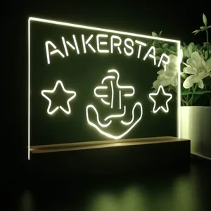 Ankerstar Anchor Cowboys Stars LED Desk Light