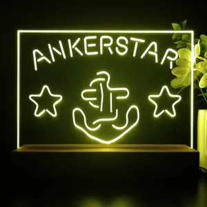 Ankerstar Anchor Cowboys Stars LED Desk Light