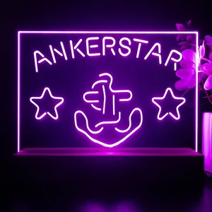 Ankerstar Anchor Cowboys Stars LED Desk Light