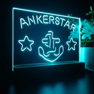 Ankerstar Anchor Cowboys Stars LED Desk Light