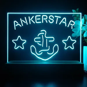 Ankerstar Anchor Cowboys Stars LED Desk Light