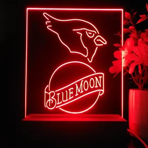 Arizona Cardinals Blue Moon LED Desk Light