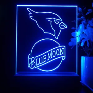 Arizona Cardinals Blue Moon LED Desk Light