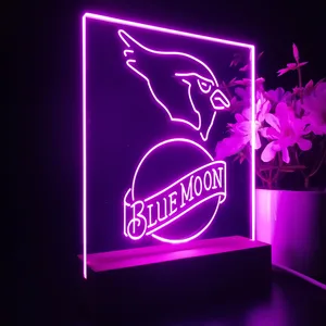 Arizona Cardinals Blue Moon LED Desk Light