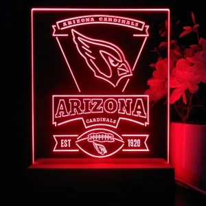 Arizona Cardinals EST 1920 LED Desk Light
