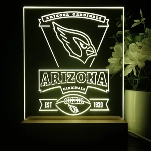 Arizona Cardinals EST 1920 LED Desk Light