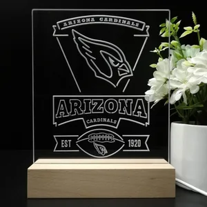Arizona Cardinals EST 1920 LED Desk Light