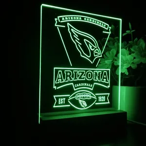 Arizona Cardinals EST 1920 LED Desk Light