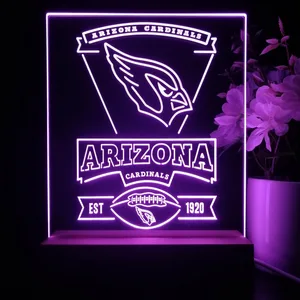 Arizona Cardinals EST 1920 LED Desk Light