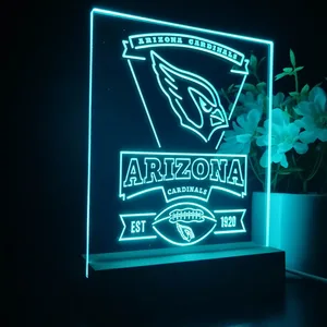 Arizona Cardinals EST 1920 LED Desk Light