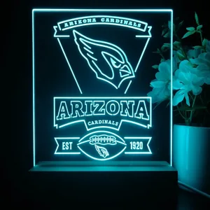Arizona Cardinals EST 1920 LED Desk Light