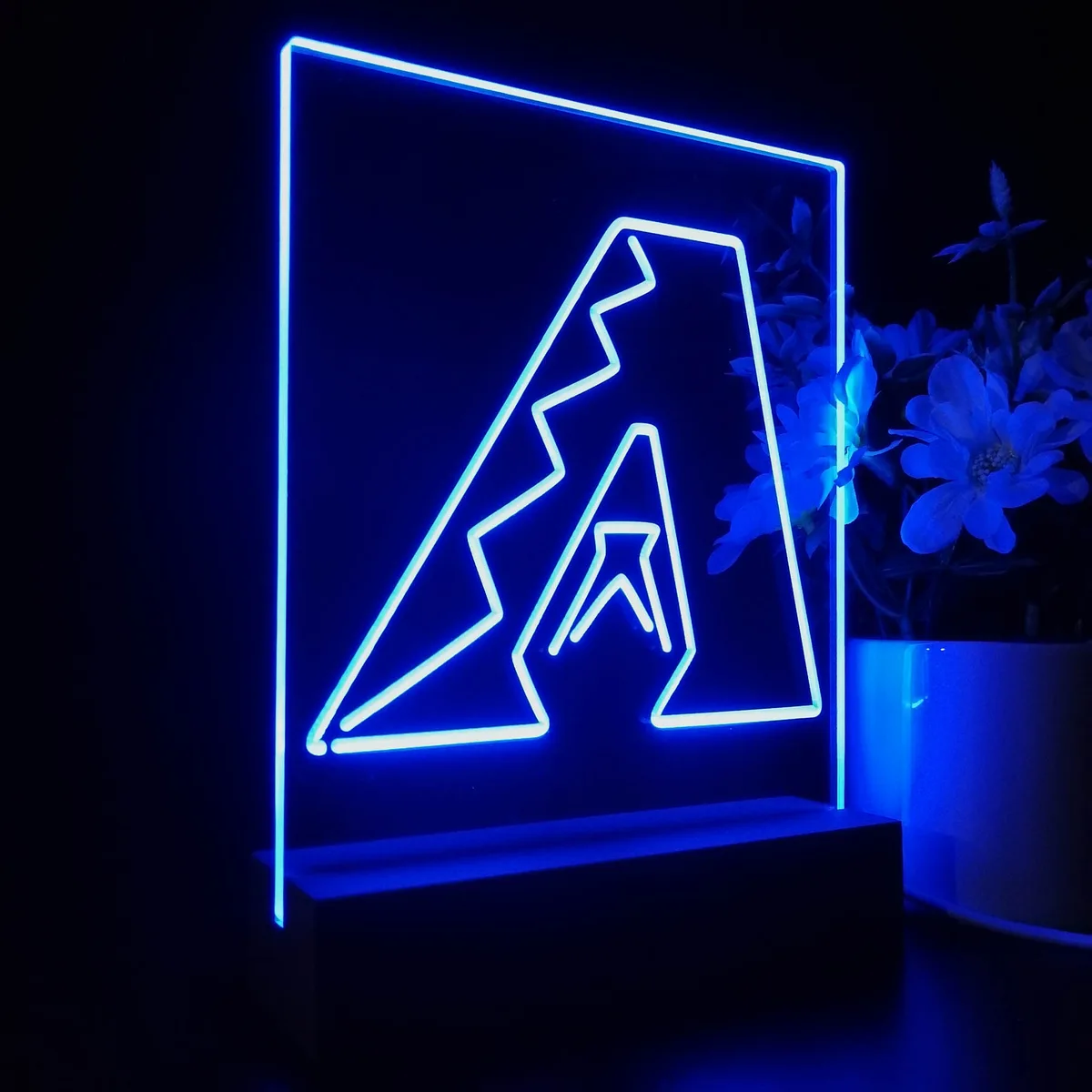 Arizona Diamondbacks Logo 1 LED Desk Light