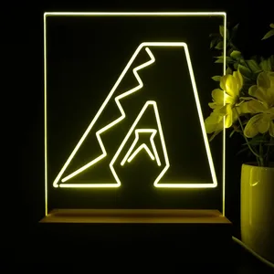 Arizona Diamondbacks Logo 1 LED Desk Light