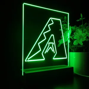Arizona Diamondbacks Logo 1 LED Desk Light