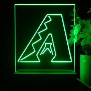Arizona Diamondbacks Logo 1 LED Desk Light