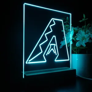 Arizona Diamondbacks Logo 1 LED Desk Light