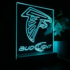 Atlanta Falcons Bud Light LED Desk Light