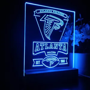 Atlanta Falcons EST 1966 LED Desk Light