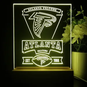Atlanta Falcons EST 1966 LED Desk Light
