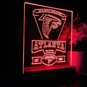 Atlanta Falcons EST 1966 LED Desk Light