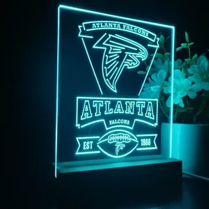 Atlanta Falcons EST 1966 LED Desk Light