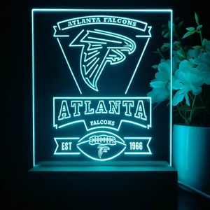 Atlanta Falcons EST 1966 LED Desk Light
