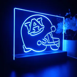 Auburn Tigers Helmet LED Desk Light