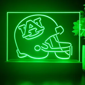 Auburn Tigers Helmet LED Desk Light