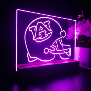 Auburn Tigers Helmet LED Desk Light