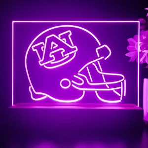 Auburn Tigers Helmet LED Desk Light