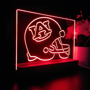 Auburn Tigers Helmet LED Desk Light