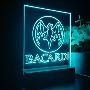 Bacardi Bat Banner LED Desk Light