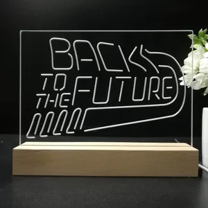 Back to the Future LED Desk Light